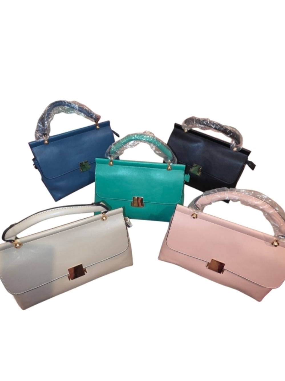 Brand New - Classic Ello Structured Top-Handle Bag in Many Colors